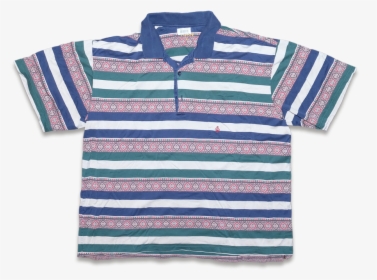 Vintage Pattern Polo Medium - Polo Shirt, HD Png Download, Transparent PNG