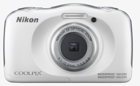Nikon Cámara Fotográfica Coolpix W100 - Nikon Coolpix W100 White, HD Png Download, Transparent PNG