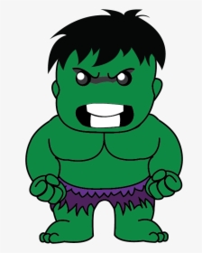 Doodle Cartoon Hulk, HD Png Download, Transparent PNG