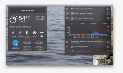 Forecast Bar Apple Tv - Forecast Bar, HD Png Download, Transparent PNG