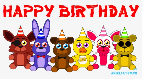 Happy Birthday - Happy Birthday Foxy Fnaf, HD Png Download, Transparent PNG