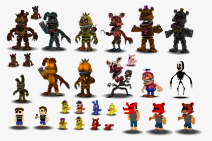 Five Nights At Freddy's 4 Nightmare Animatronics PNG, Clipart, Free PNG  Download