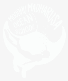 Ocean School Logo White - Illustration, HD Png Download, Transparent PNG