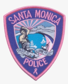 Pink Patch Only - Santa Monica Police Patch, HD Png Download, Transparent PNG