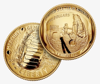 Apollo 11 50th Anniversary Coin, HD Png Download, Transparent PNG