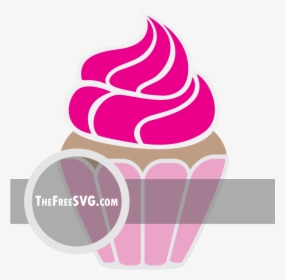 Cupcake Svg Free, HD Png Download, Transparent PNG