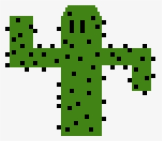 Transparent Pixel Cactus Png, Png Download, Transparent PNG
