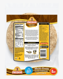 Multigrain Soft Taco Flour Tortillas Mission Foods - Mission Multigrain Soft Taco, HD Png Download, Transparent PNG