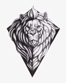 Lion Crest - Sketch, HD Png Download, Transparent PNG