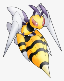 Anybody Know If I Can Use Mega Beedrill In Pokemon - Pokemon Mega Evolution Beedrill, HD Png Download, Transparent PNG