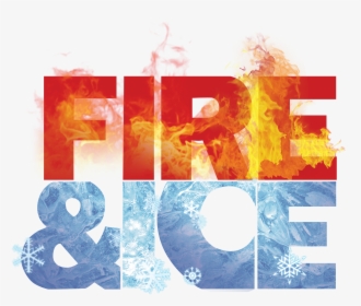 Fire And Ice Graphic, HD Png Download, Transparent PNG