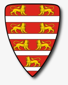 Coat Of Arms, Lions, Sign, Symbol, Shield, Ornament - Charles Martel Coat Of Arms, HD Png Download, Transparent PNG