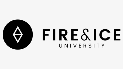 Fire Ice Logo Black University - Logo, HD Png Download, Transparent PNG