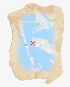 Treasure Map Graphic - Visual Arts, HD Png Download, Transparent PNG