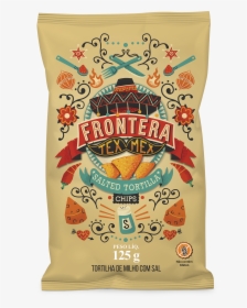 Tortillas Chips Salt 125g - Tortilla Chips Frontera 125g, HD Png Download, Transparent PNG
