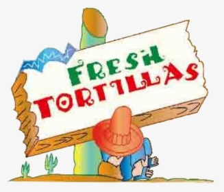 Fresh Tortillas Grill Clipart , Png Download - Cartoon, Transparent Png, Transparent PNG