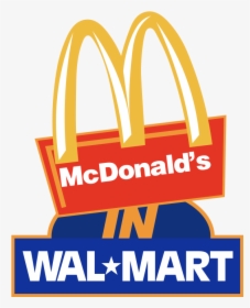 Mcd S Wal Mart - 1992 Wal Mart Logo, HD Png Download, Transparent PNG