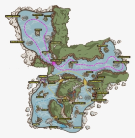 Transparent Maps Full - Skull Island Map Pirate101, HD Png Download, Transparent PNG