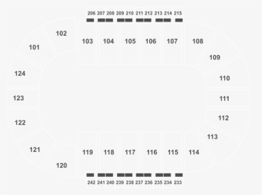 Mohegan Sun Arena Seating Chart, HD Png Download, Transparent PNG
