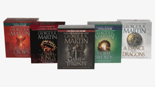 Martin Song Of Ice And Fire Audiobook Bundle - Song Of Ice And Fire Audiobooks, HD Png Download, Transparent PNG