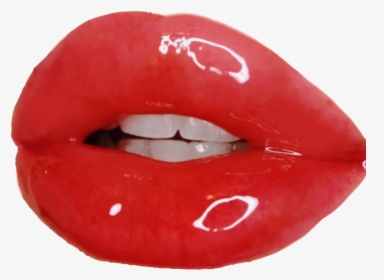 Lips, Pink, And Aesthetic Image - Aesthetic Glossy Lips, HD Png Download, Transparent PNG