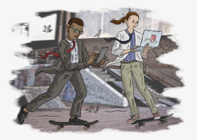 Skateboarding Png, Transparent Png, Transparent PNG