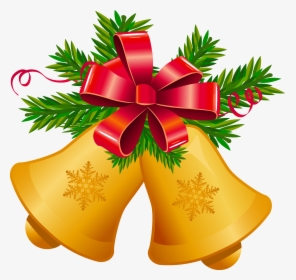 Christmas-decoration - Christmas Bells Clip Art Png, Transparent Png, Transparent PNG