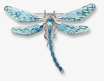 Dragonfly Transparent Blue - Dragonfly Brooch Uk, HD Png Download, Transparent PNG