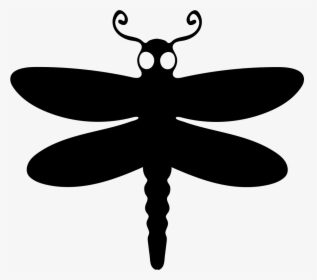 Dragon Fly Winged Animal Top View - Clip Art, HD Png Download, Transparent PNG