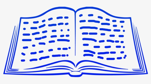Open Blue Book Png, Transparent Png, Transparent PNG