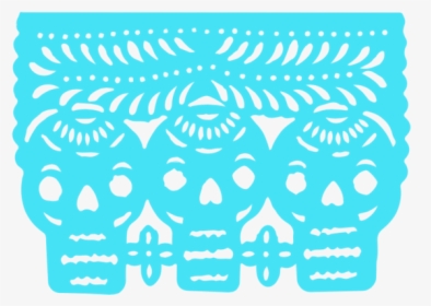 Noun Skull Banner 291250 - Do Papel Picado Dia De Los Muertos, HD Png Download, Transparent PNG