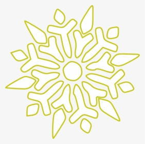 Snowflake Green White Svg Clip Arts - Winter Summer Icon Vector, HD Png Download, Transparent PNG