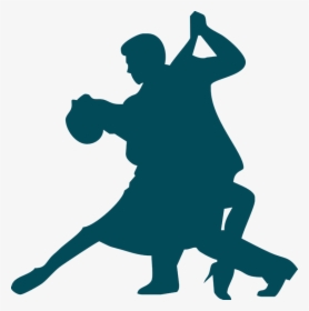 Argentine Tango Dance Silhouette Salsa - Tango Silhouette, HD Png Download, Transparent PNG