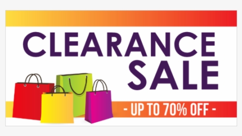 Banner Clearance Sale Png, Transparent Png, Transparent PNG