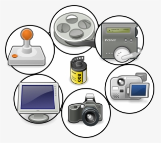 Camera, Film, Games, Multimedia, Multimedia Icon - Multimedia Clipart, HD Png Download, Transparent PNG