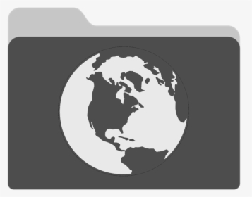 Black And White World Drawing, HD Png Download, Transparent PNG