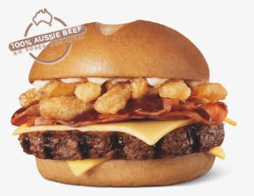 Grill Masters Smokey Bbq Angus , Png Download - Hungry Jacks Smokey Bbq Angus, Transparent Png, Transparent PNG