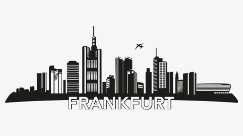 Skyline Plaza Frankfurt Wall Decal Metropolis - Frankfurt Skyline Transparent Background, HD Png Download, Transparent PNG