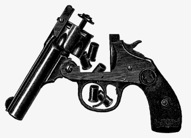 Transparent Pistol - Firearm, HD Png Download, Transparent PNG