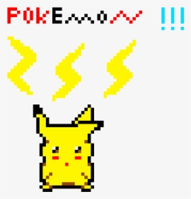 Pixel Drawings Pikachu, HD Png Download, Transparent PNG