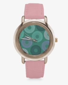 Teal Sea Foam Green Lace Doily Women S Rose Gold Leather - Watch With Chihuahua, HD Png Download, Transparent PNG