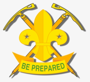 Mountaineer Scout Logo Gold 100 With Shadow - Logo Scout Adventure, HD Png Download, Transparent PNG