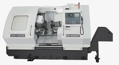 Tnc N200dst/dst B Twin Spindle Twin Turret Cnc Lathes - Cnc Double Spindle Lathe Machines, HD Png Download, Transparent PNG