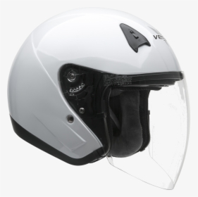 Vega Deluxe Open Face Helmet - Full Face Visor Motorcycle Helmet, HD Png Download, Transparent PNG