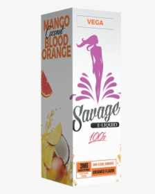 Savage E-liquid - Vega - Vega By Savage E Liquid, HD Png Download, Transparent PNG
