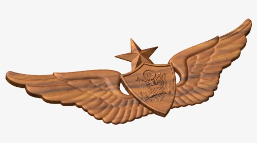 Transparent Pilot Wings Png - Golden Eagle, Png Download, Transparent PNG