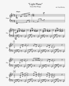 Welcome To The Black Parade Sheet Music, HD Png Download, Transparent PNG