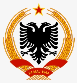 Communist Albania Flag, HD Png Download, Transparent PNG