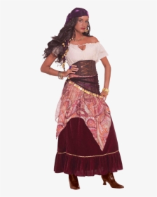 Gypsy Wanderer Women S Costume - Gypsy Fortune Teller Costume, HD Png Download, Transparent PNG