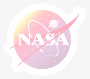 Nasa Aesthetic Pink White Blink Galaxy Tumblr Backgroun - Aesthetic Stickers Nasa Transparent, HD Png Download, Transparent PNG